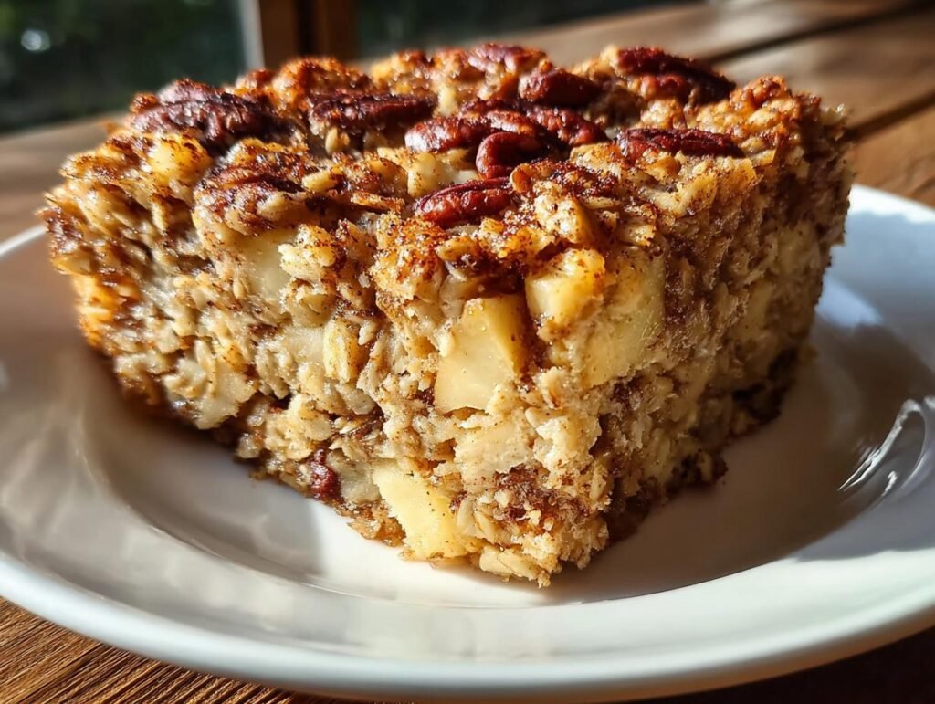 Apple Pie Baked Oats