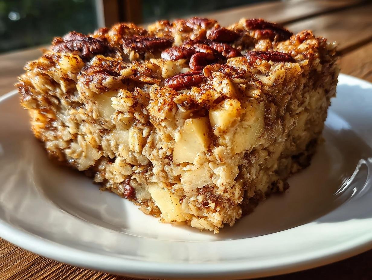 Apple Pie Baked Oats