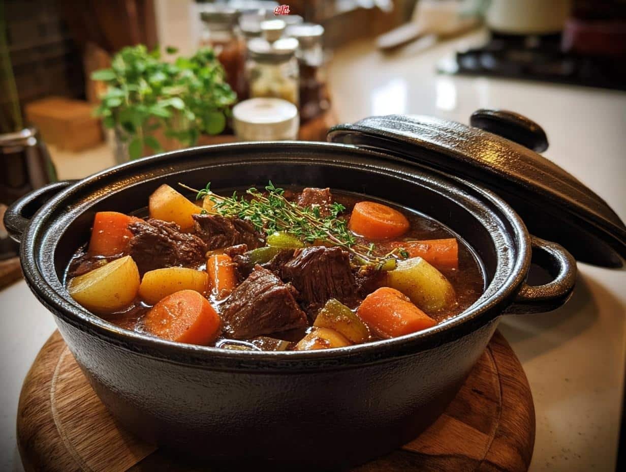 Cauldron Beef Stew Dinner: 2 hours to amazing - Cauldron Beef Stew Dinner - additional detail