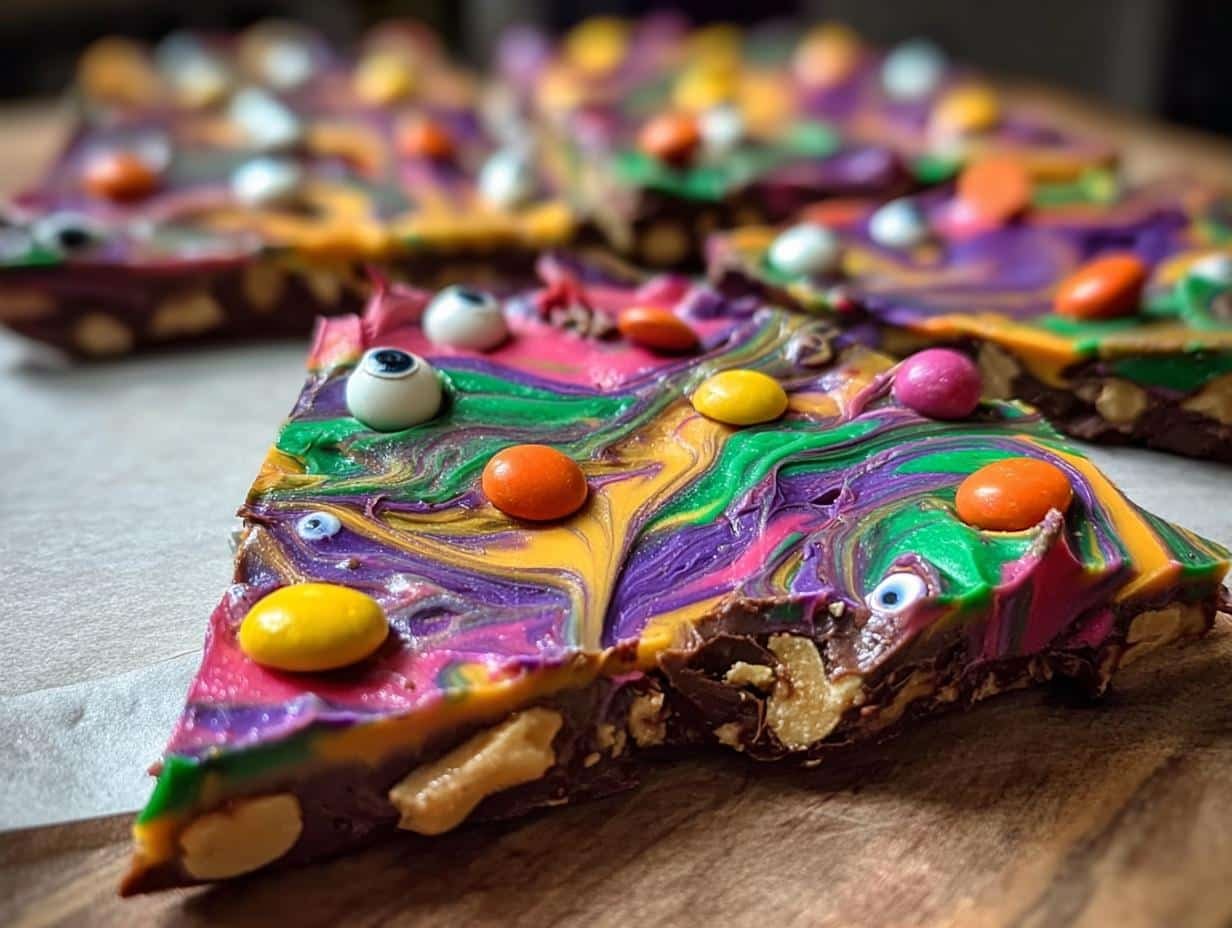 Creepy Crunchy Monster Candy