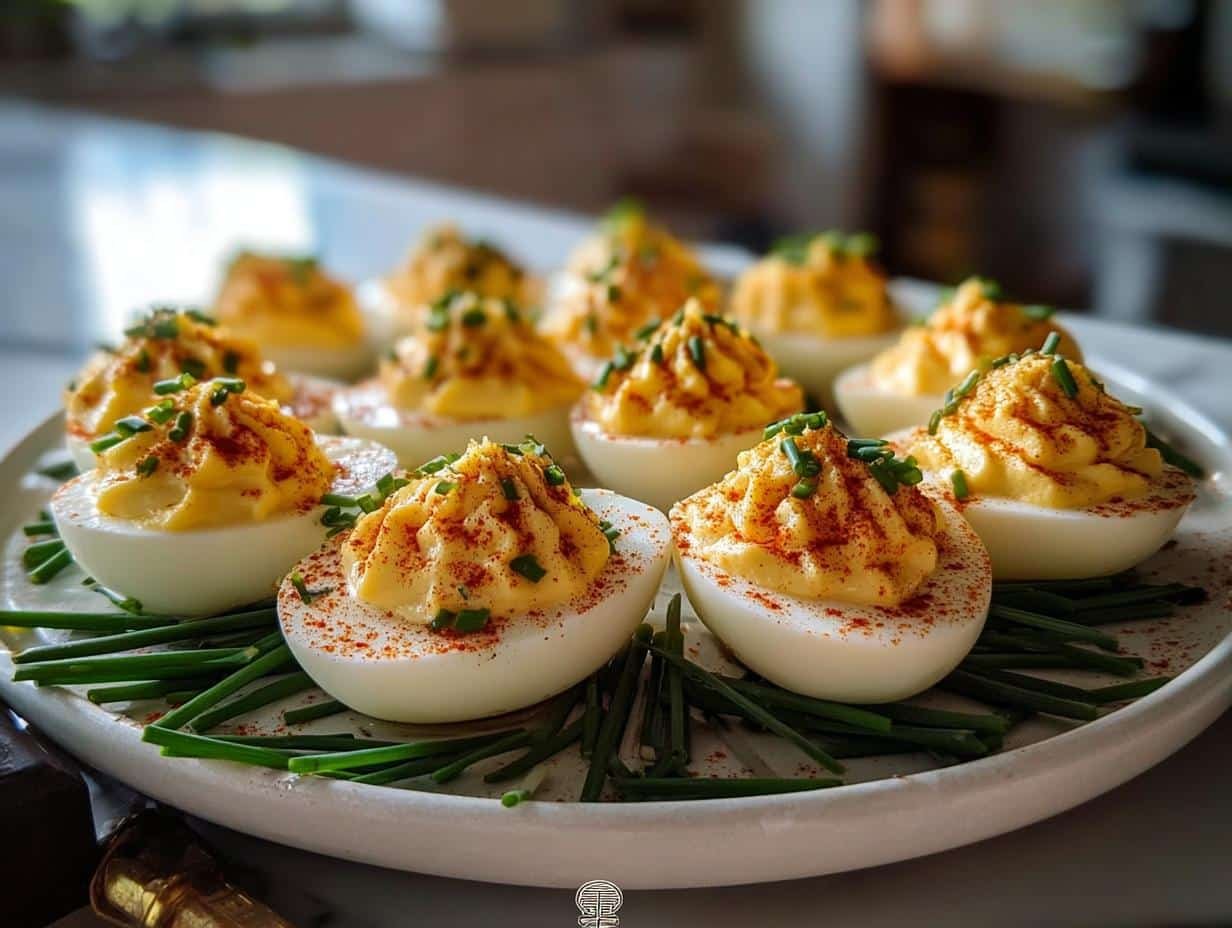 Devilish Deviled Eggs Dinner