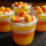 Halloween Candy Corn Jello