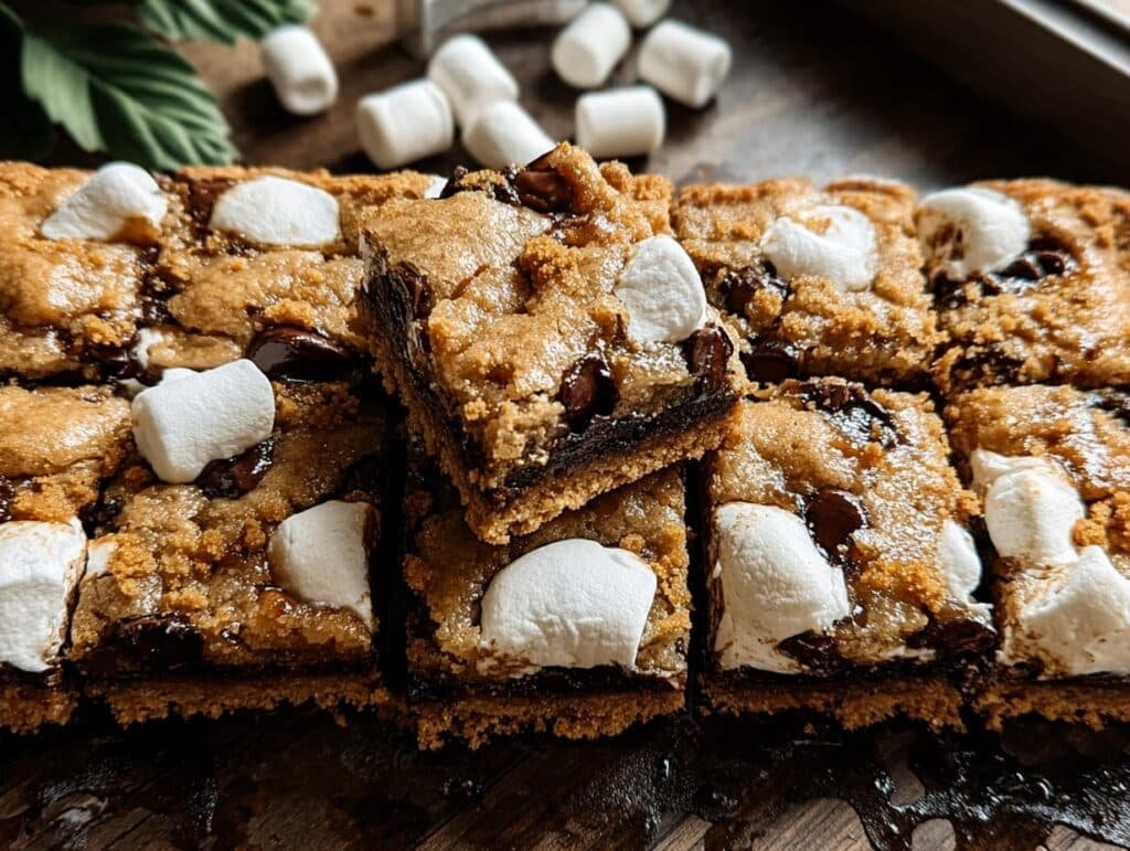 Smores Cookie Bars
