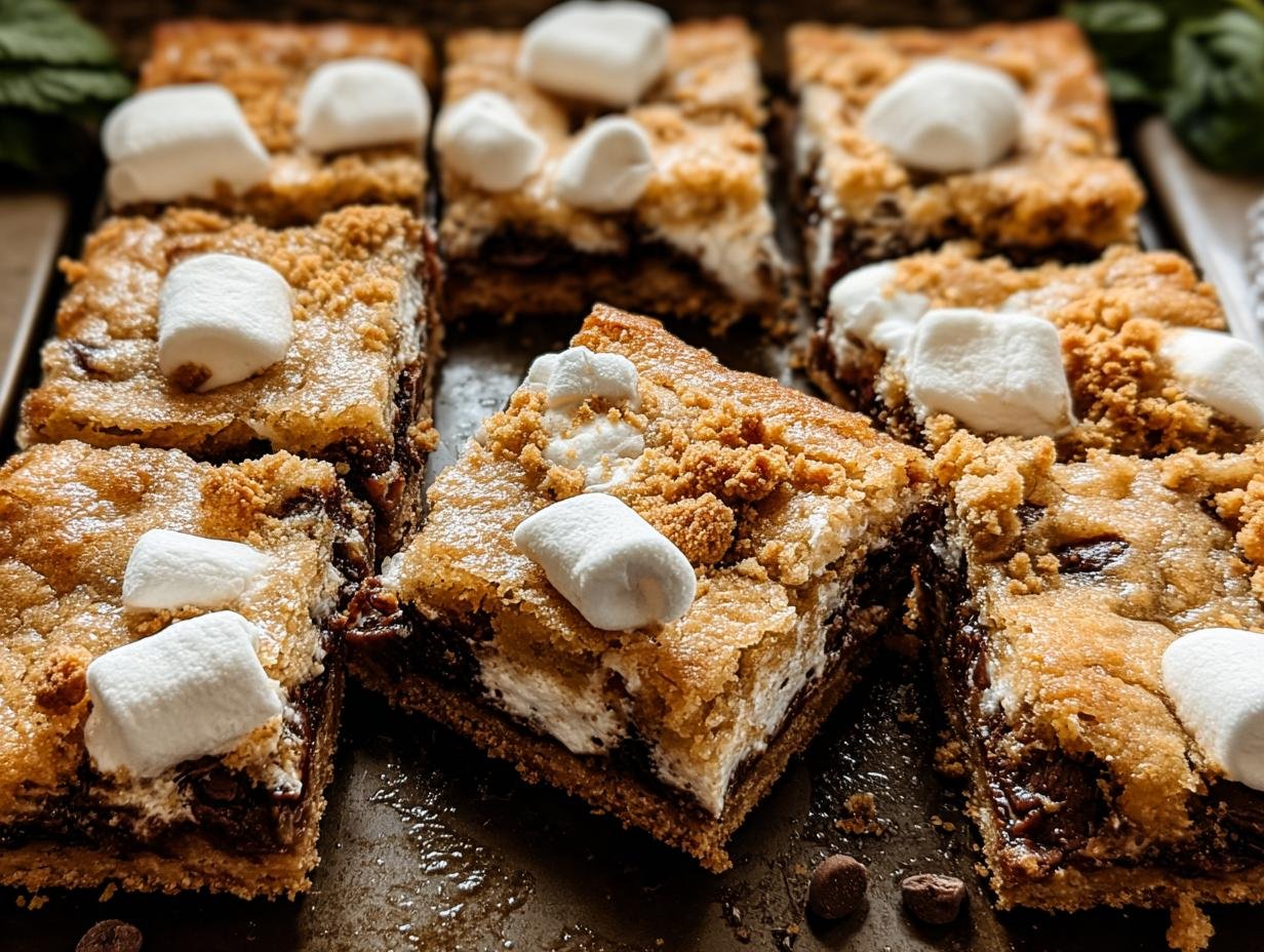 Smores Cookie Bars: 10 Easy Steps to Gooey Bliss - Smores Cookie Bars - additional detail