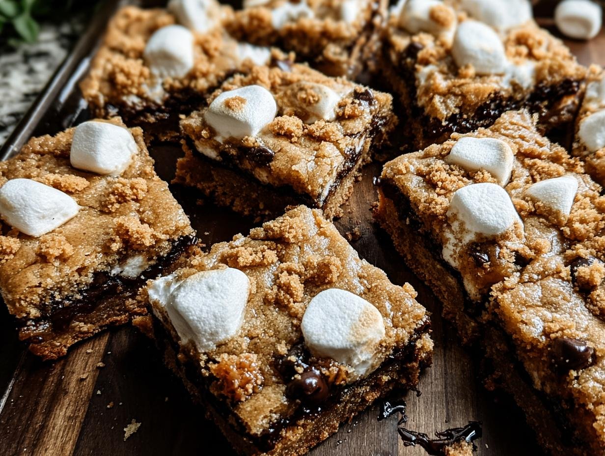Smores Cookie Bars: 10 Easy Steps to Gooey Bliss - Smores Cookie Bars - additional detail