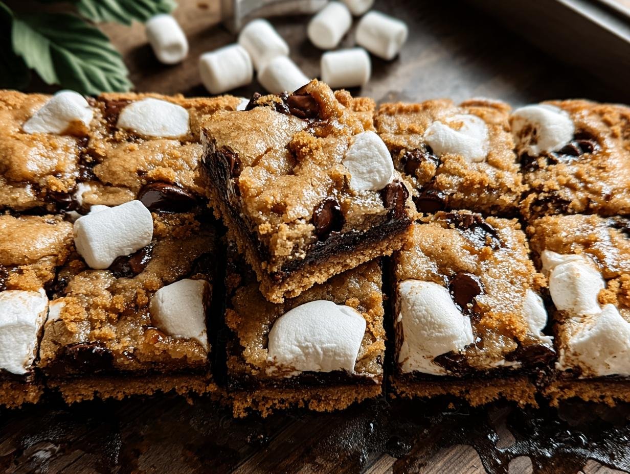 Smores Cookie Bars
