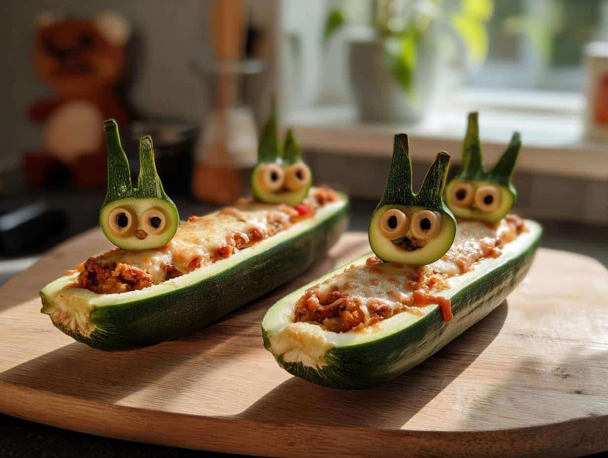 Spooky Stuffed Zucchini Dinner: 4 Delicious Ways - Spooky Stuffed Zucchini Dinner - additional detail