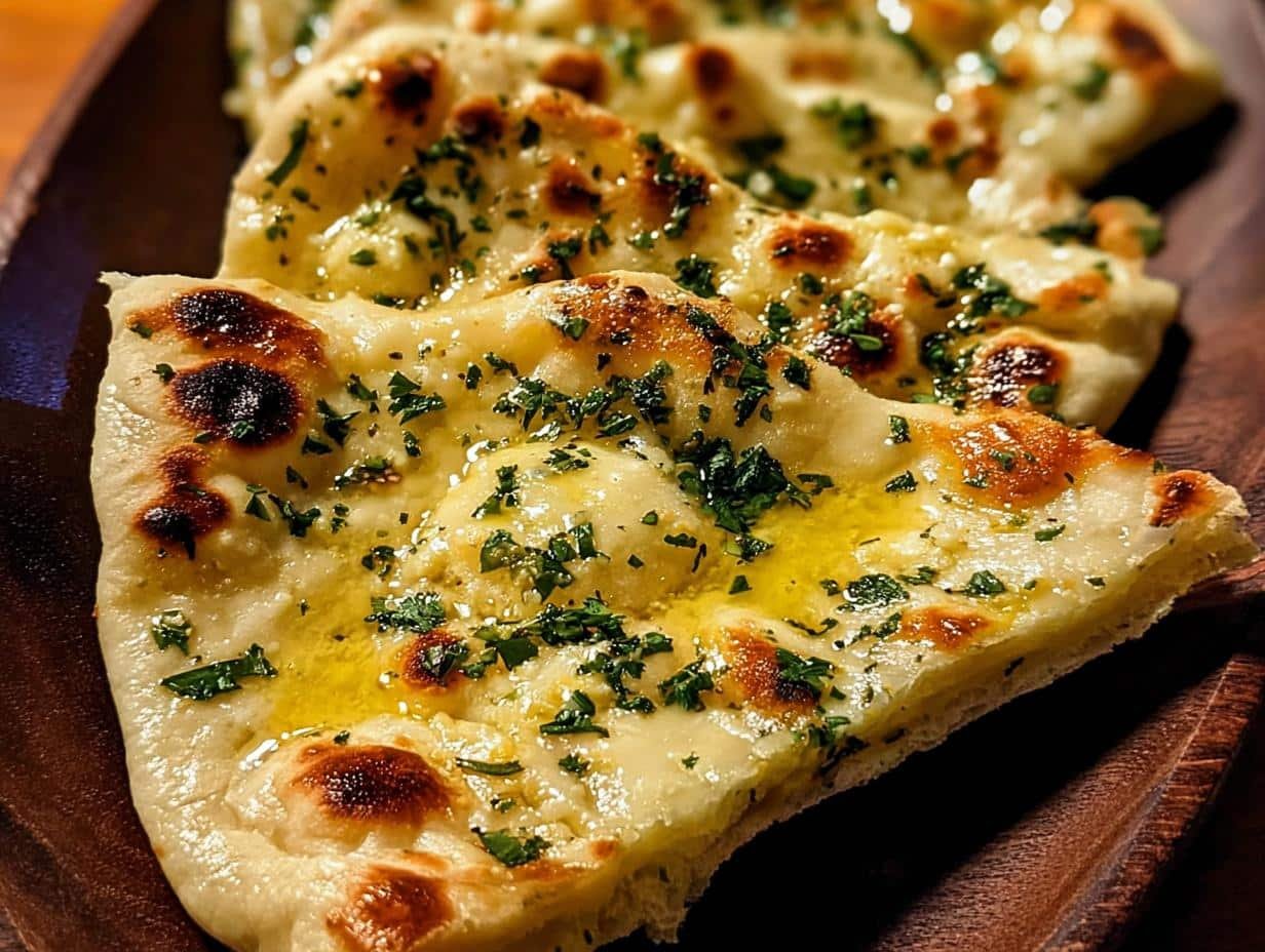 Artisan Garlic Naan: Amazing 20-Min Treat 1 Artisan Garlic Naan