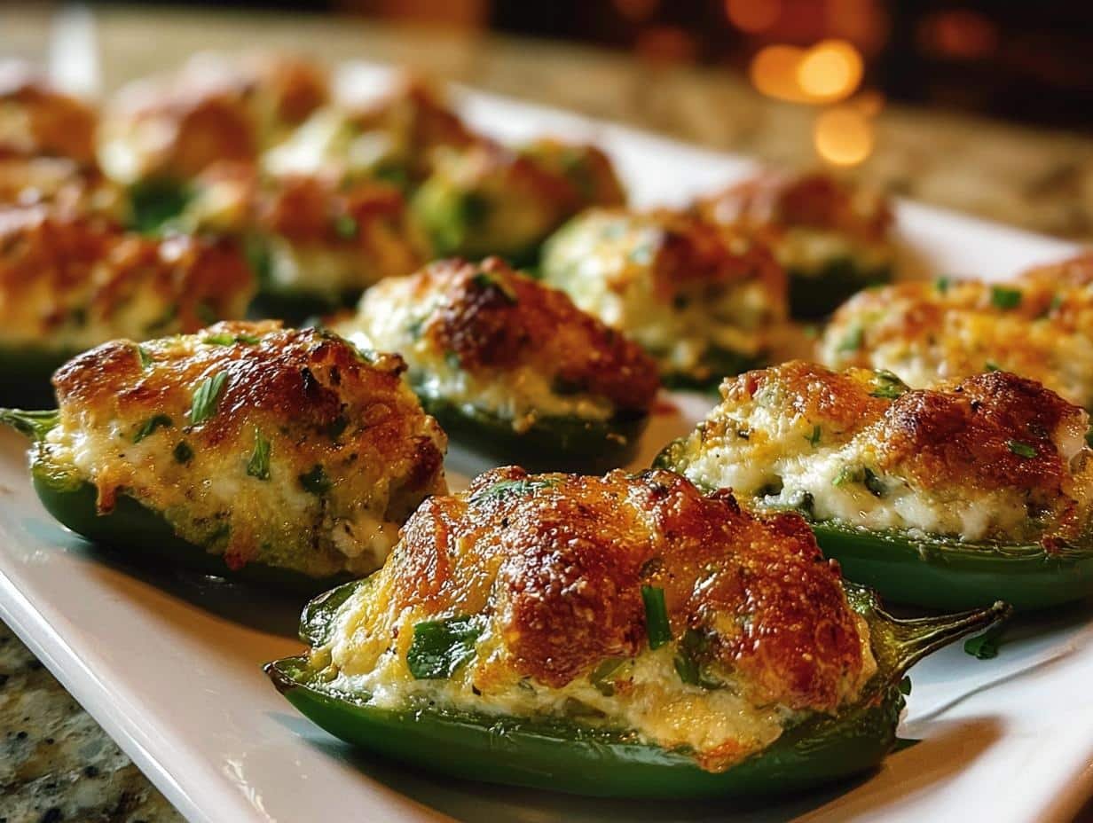 Baked Jalapeno Poppers Creamy