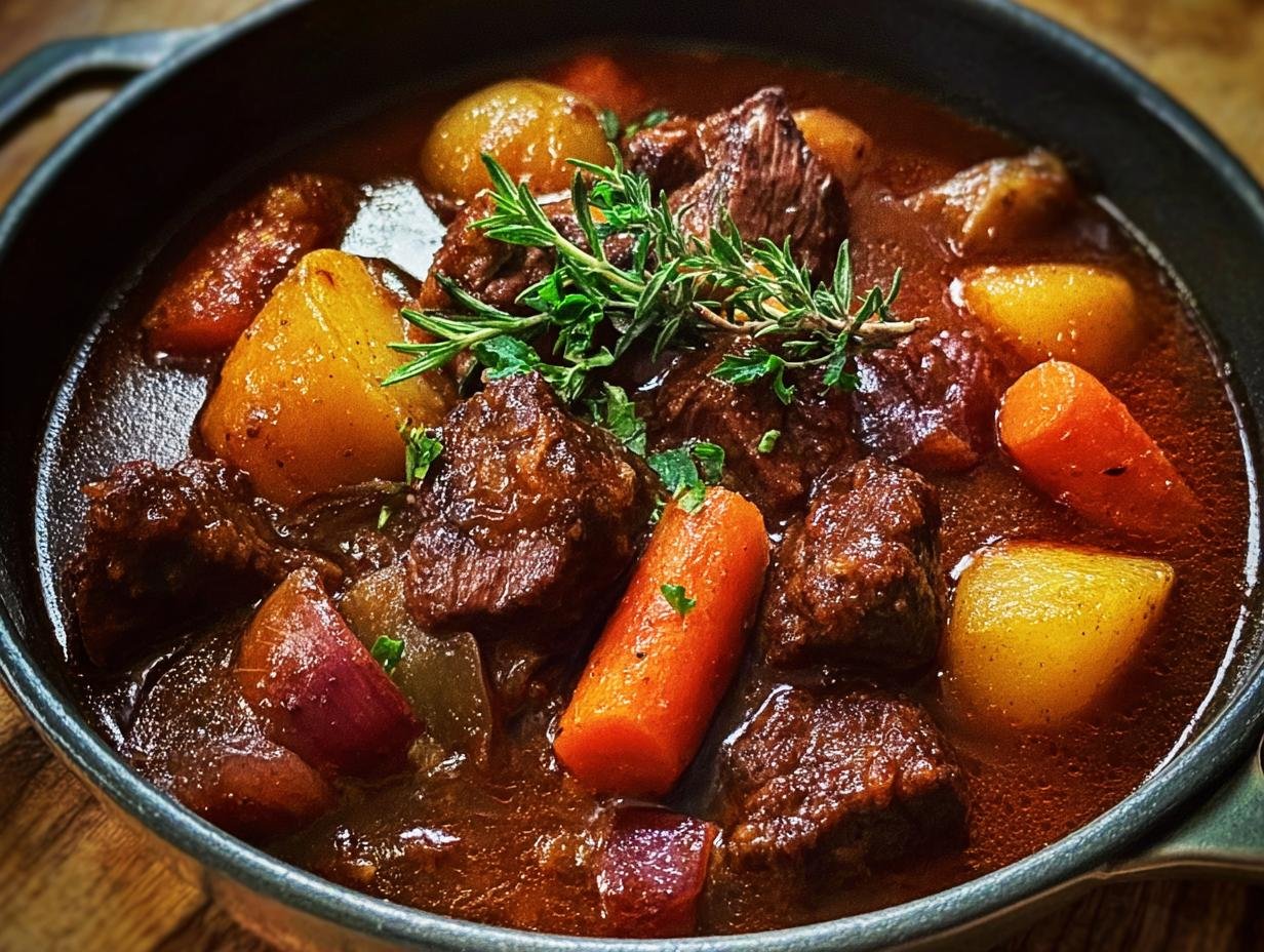 Tender Beef Stew: A Savory 4-Step Recipe - Beef Stew - additional detail