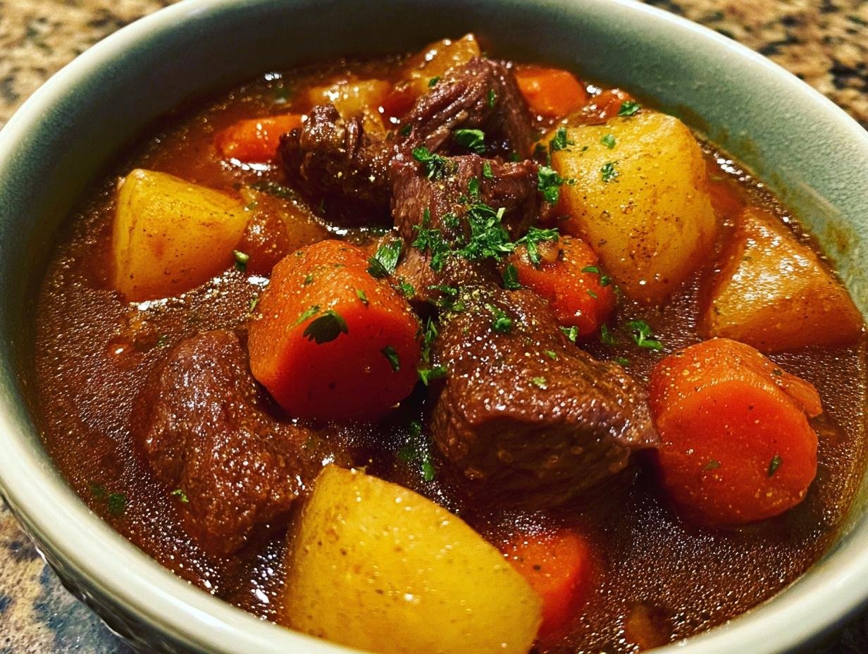 Tender Beef Stew: A Savory 4-Step Recipe - Beef Stew - additional detail