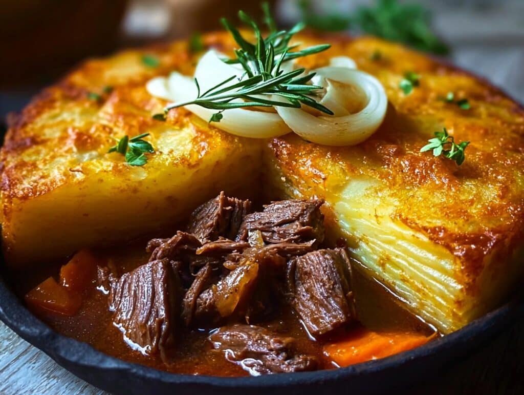 Beef Stew Potato Topping