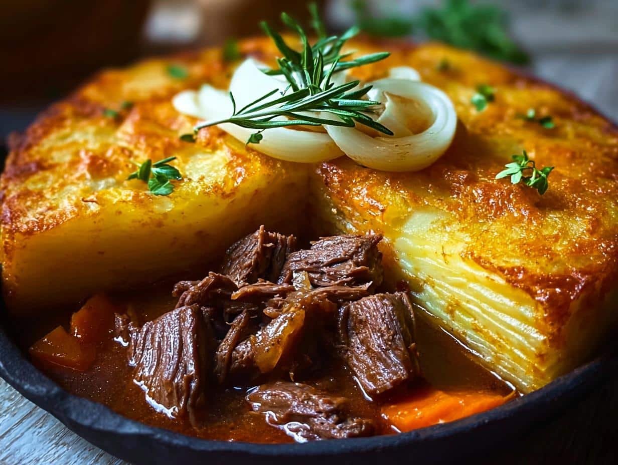 Beef Stew Potato Topping