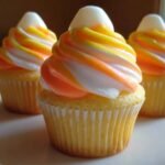 Candy Corn Hat Cupcakes