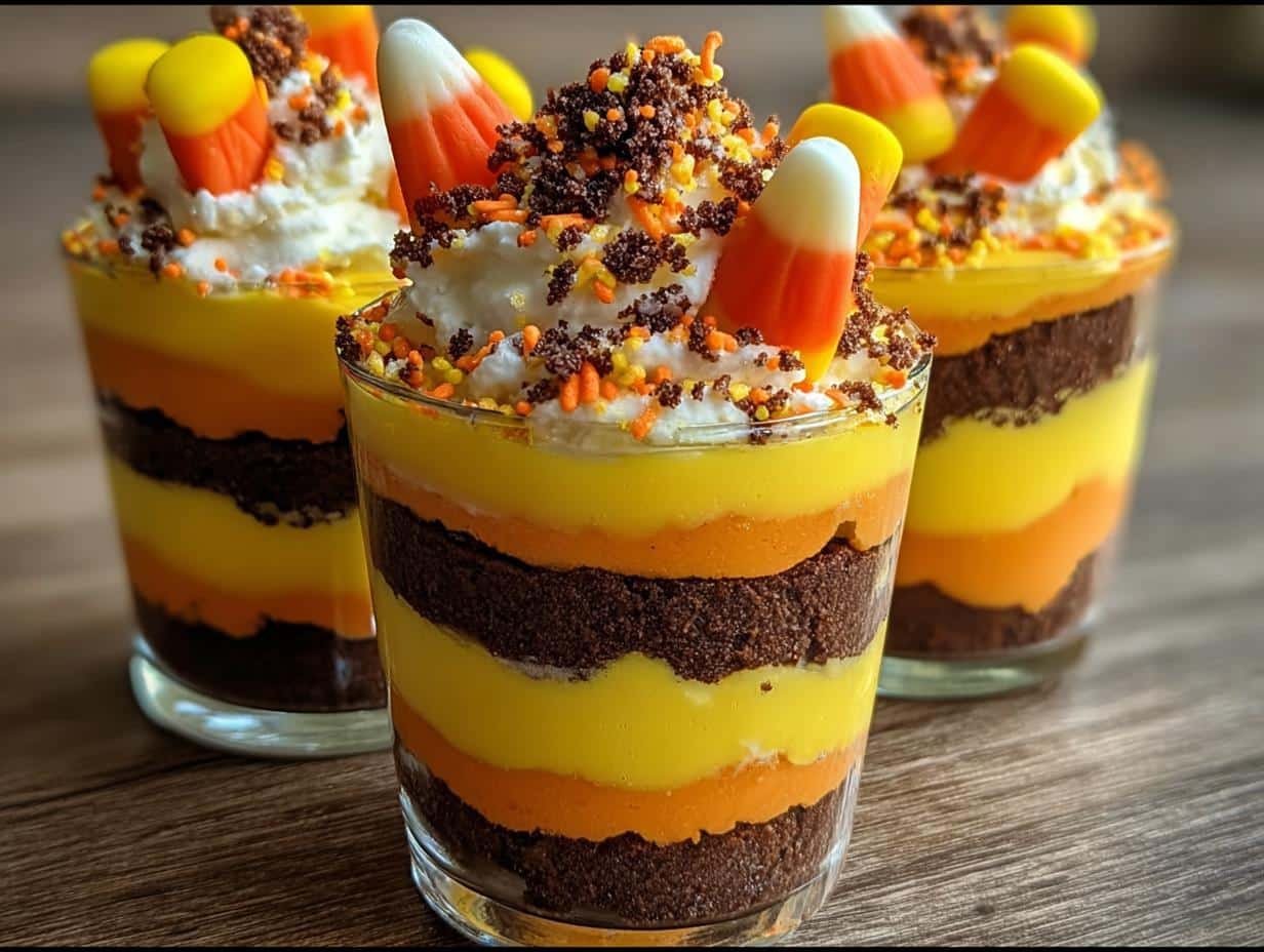 Candy Corn Parfaits