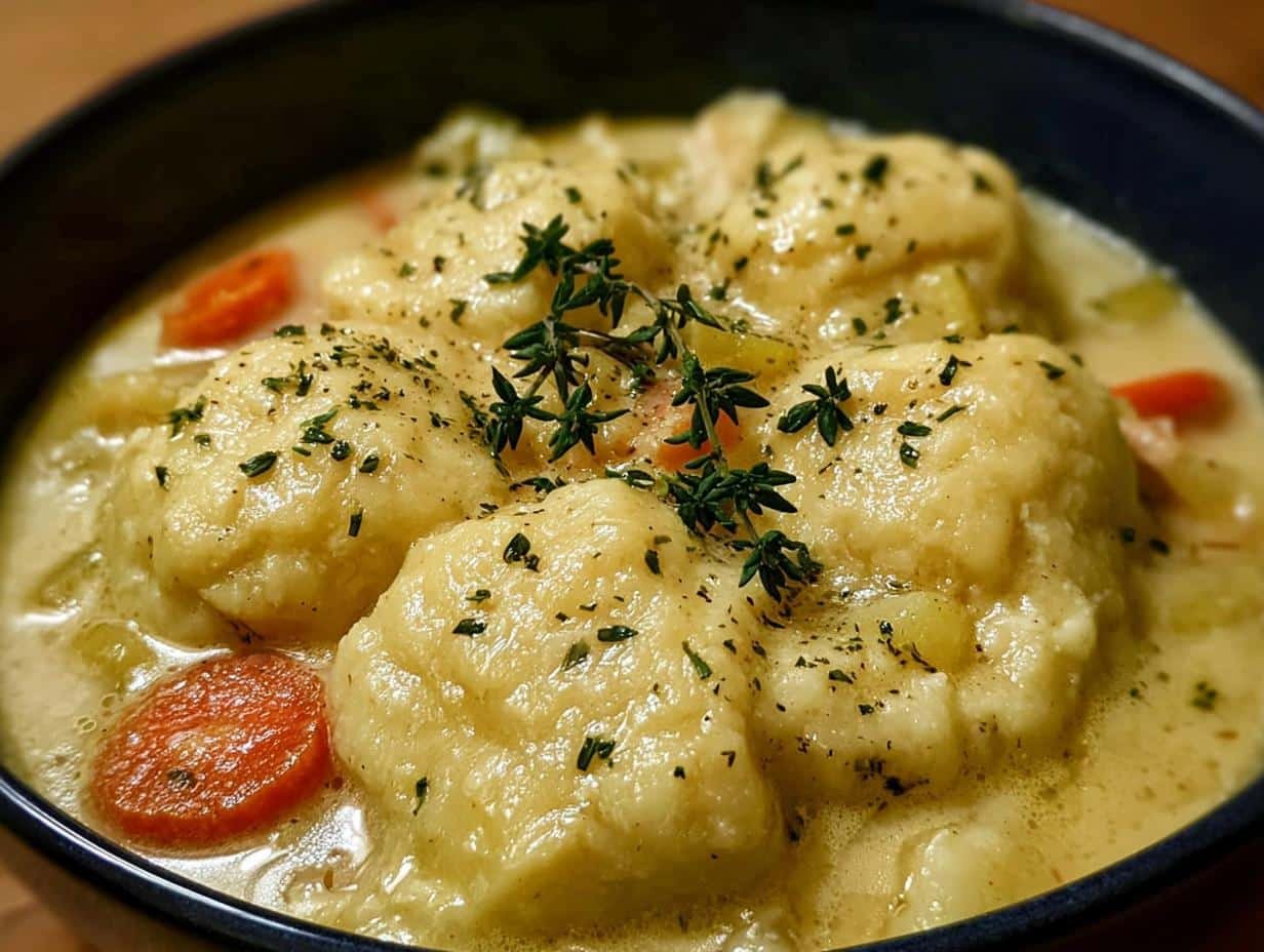 Chicken Dumpling Soup: 1 Recipe, Pure Bliss - Chicken Dumpling Soup - main visual representation