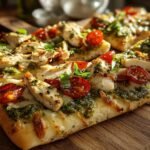 Chicken Pesto Flatbread