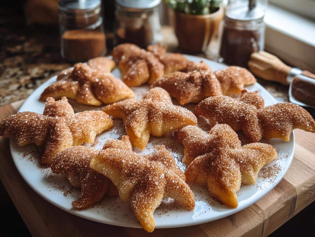 Cinnamon Sugar Bat Bites