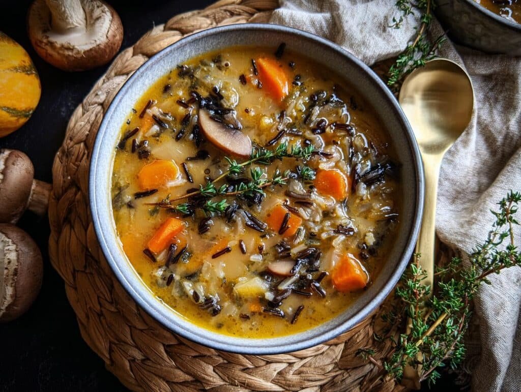 Cozy Autumn Wild Rice