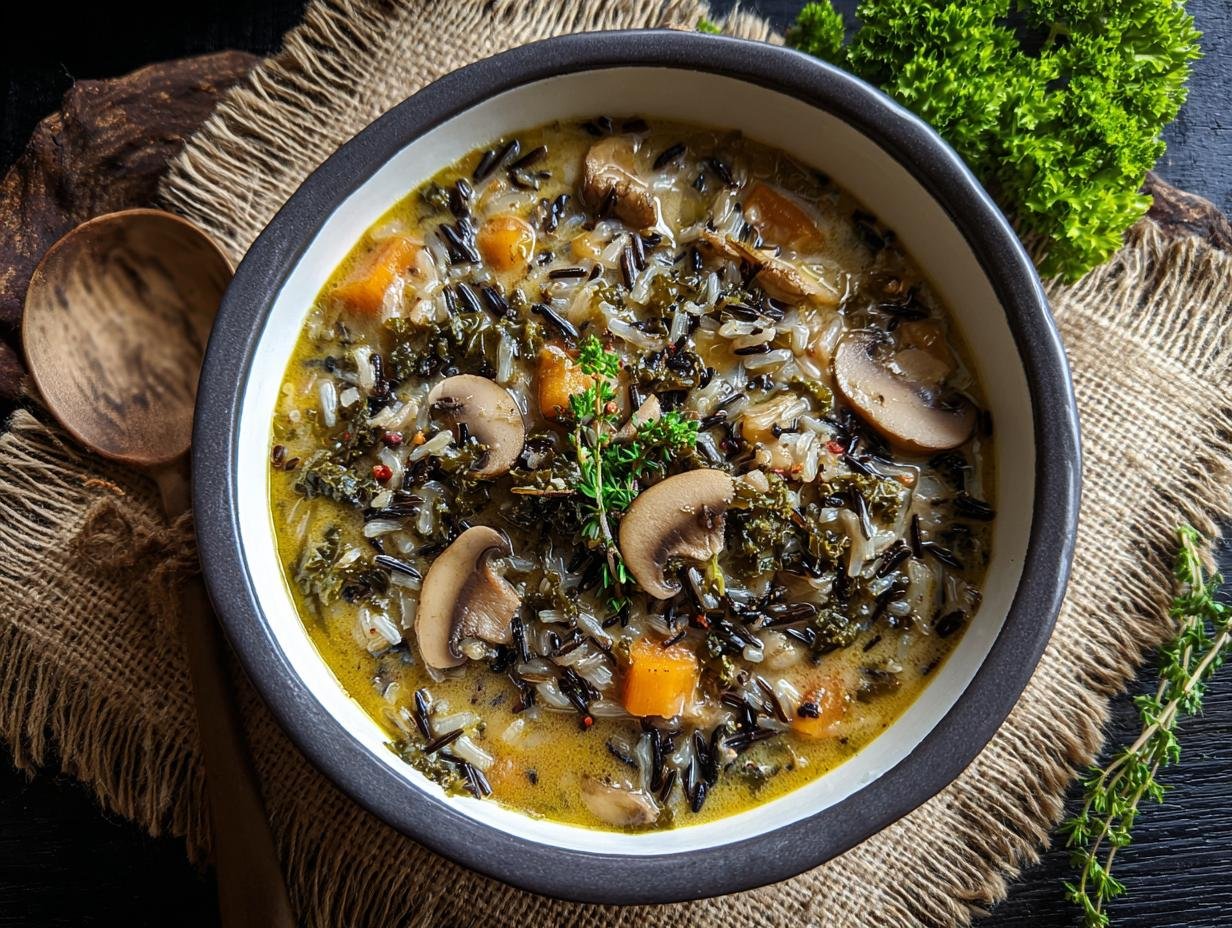 Cozy Autumn Wild Rice: 1 Step Flavorful Fix - Cozy Autumn Wild Rice - additional detail