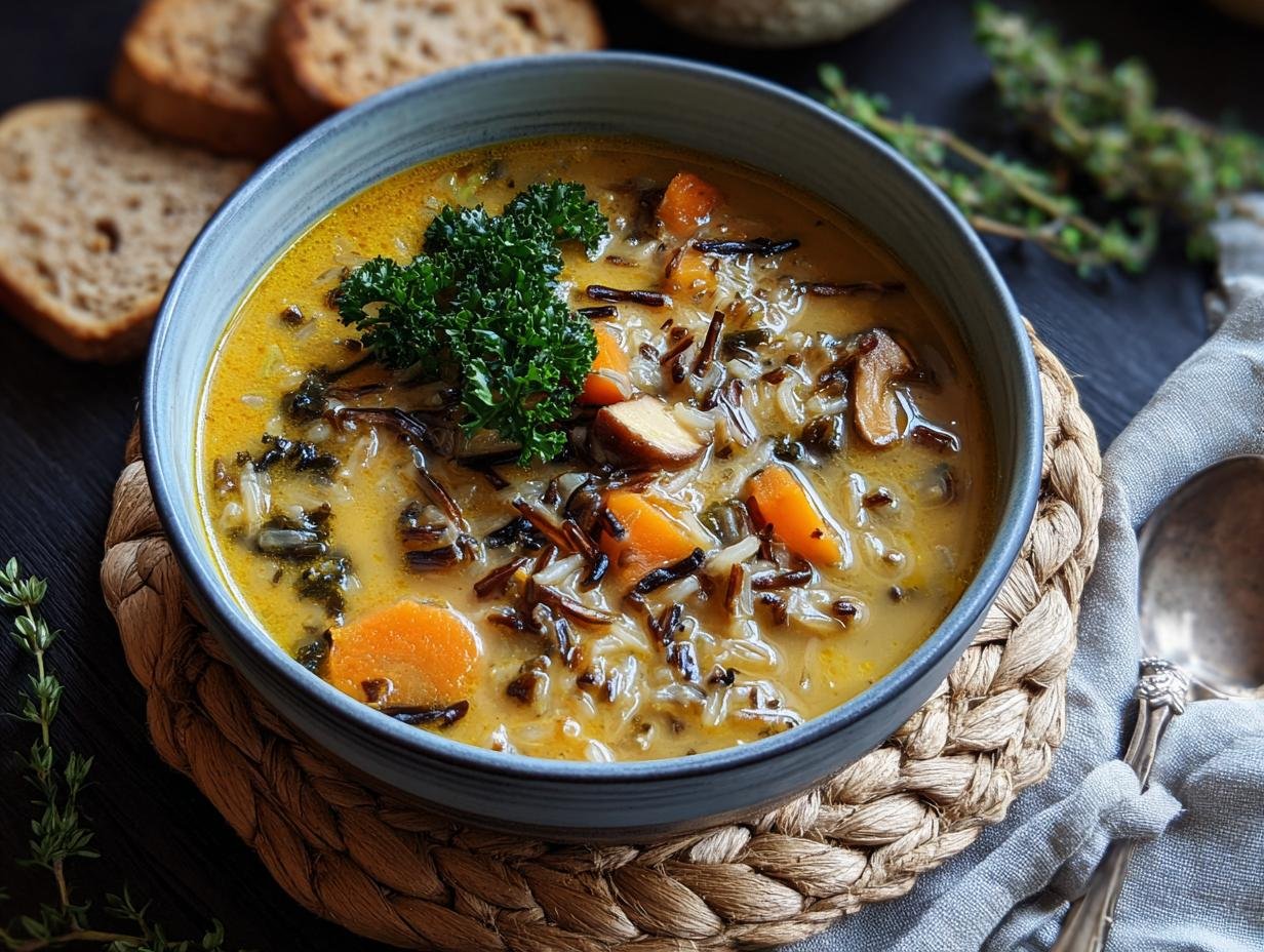 Cozy Autumn Wild Rice: 1 Step Flavorful Fix - Cozy Autumn Wild Rice - additional detail