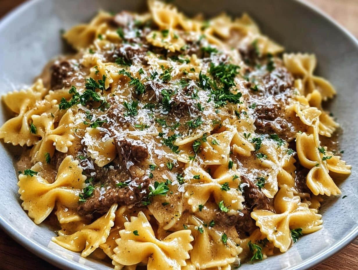 Killer Creamy Parmesan Garlic Beef in 30 Mins - Creamy Parmesan Garlic Beef - additional detail