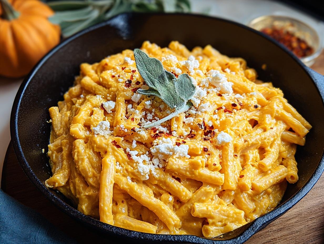 Amazing Creamy Pumpkin Pasta: 5 Stars Flavor - Creamy Pumpkin Pasta - additional detail