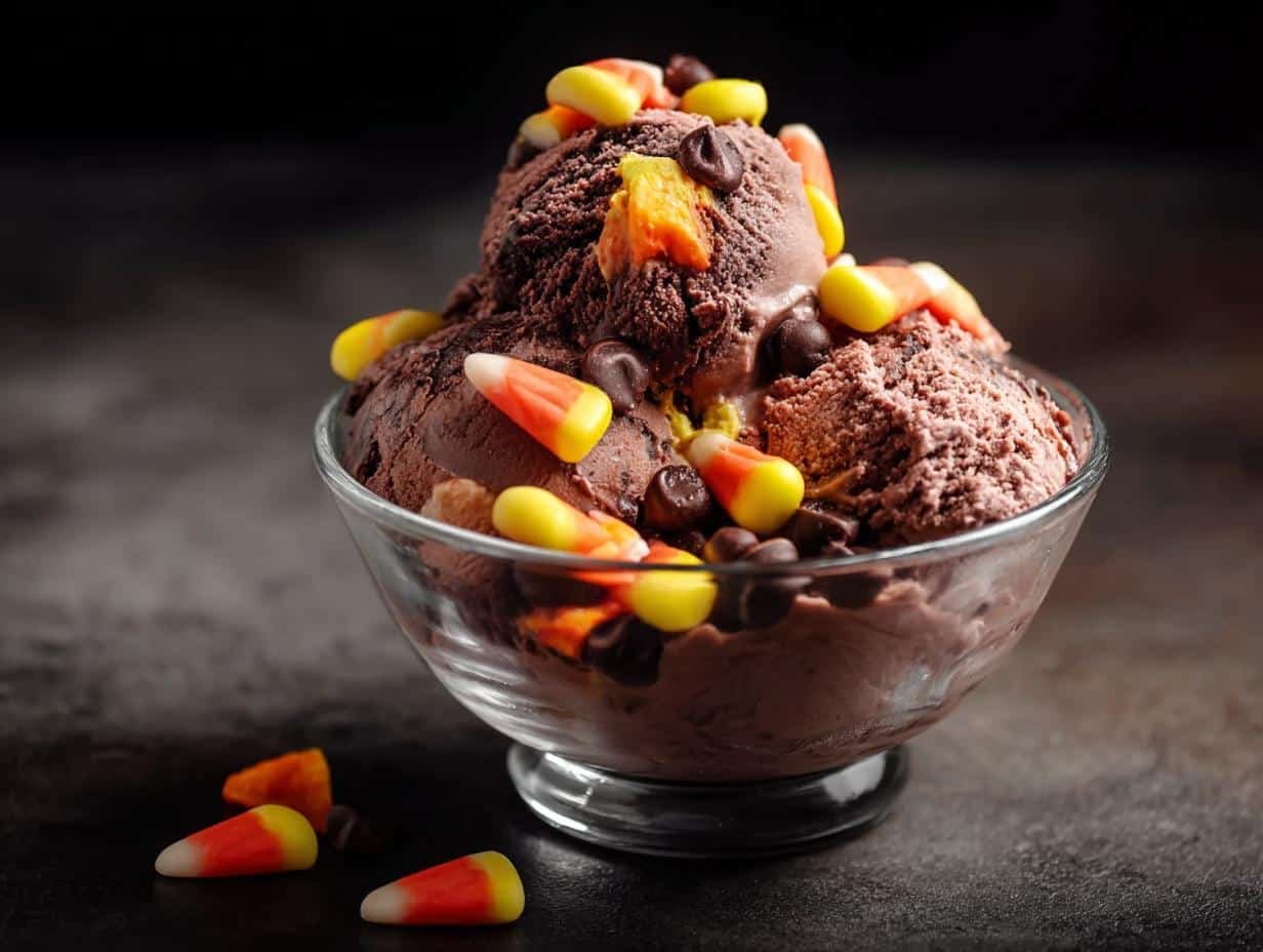 Dark Chocolate Halloween Gelato: Spooky & Easy Recipe - Dark Chocolate Halloween Gelato - main visual representation
