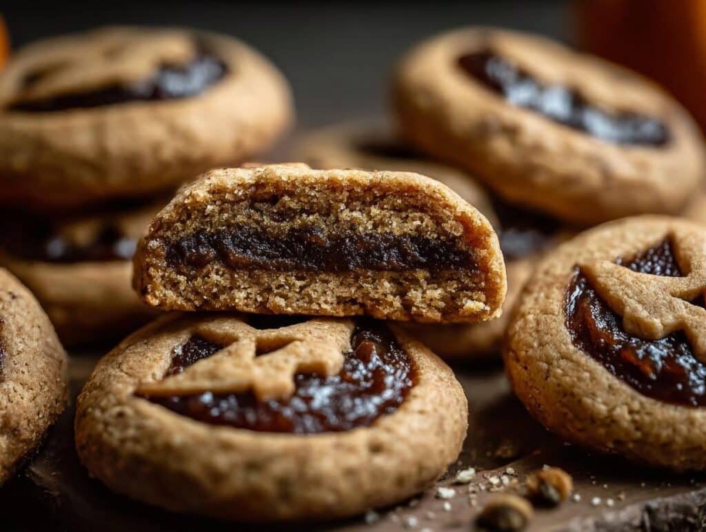 Halloween Date Filled Cookies