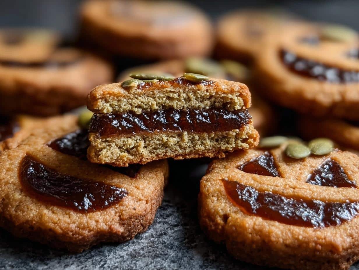 Spooky Halloween Date Filled Cookies: 10 Delights - Halloween Date Filled Cookies - additional detail