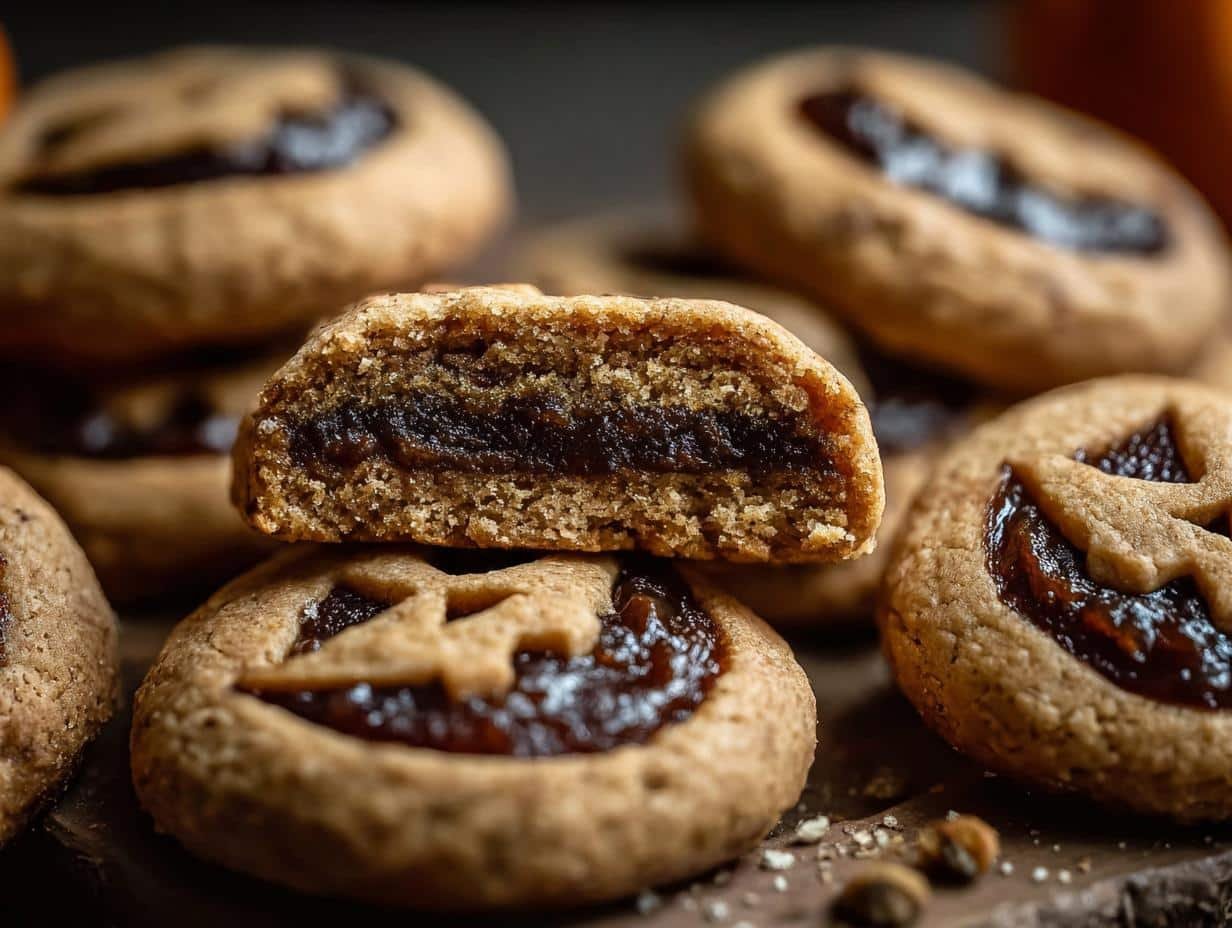 Halloween Date Filled Cookies