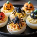 Halloween Deviled Eggs