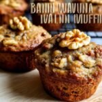 Healthy Banana Walnut Muffins