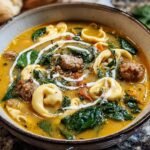 Italian Sausage Tortellini Soup