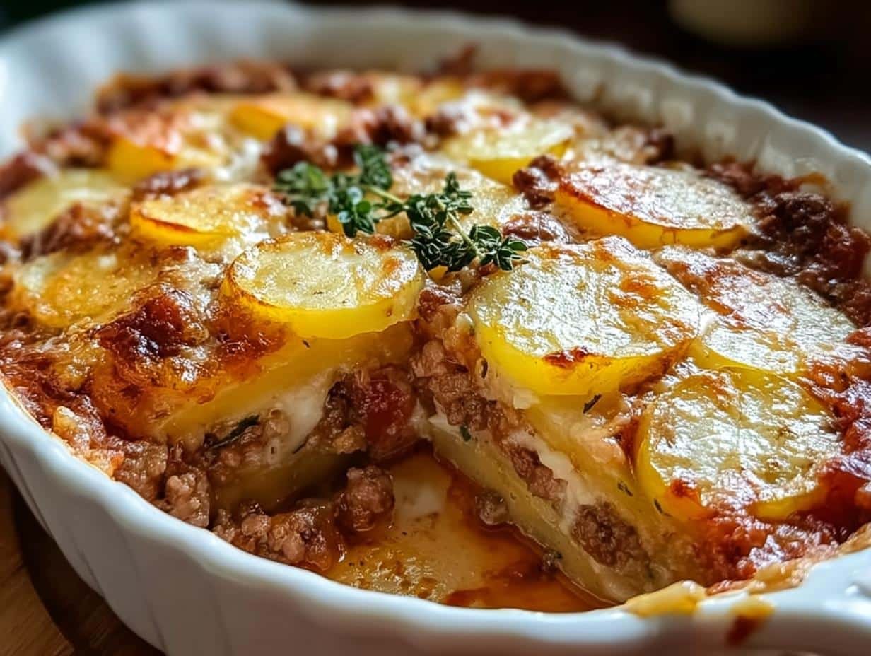 Amazing Meat Potato Casserole in 1 Hour - Meat Potato Casserole - additional detail