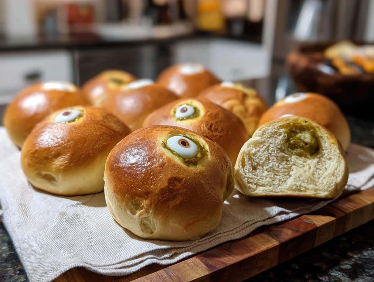 Monster Eyeball Buns: 1 Terrifyingly Good Recipe - Monster Eyeball Buns Bread - main visual representation