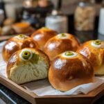 Monster Eyeball Buns Bread