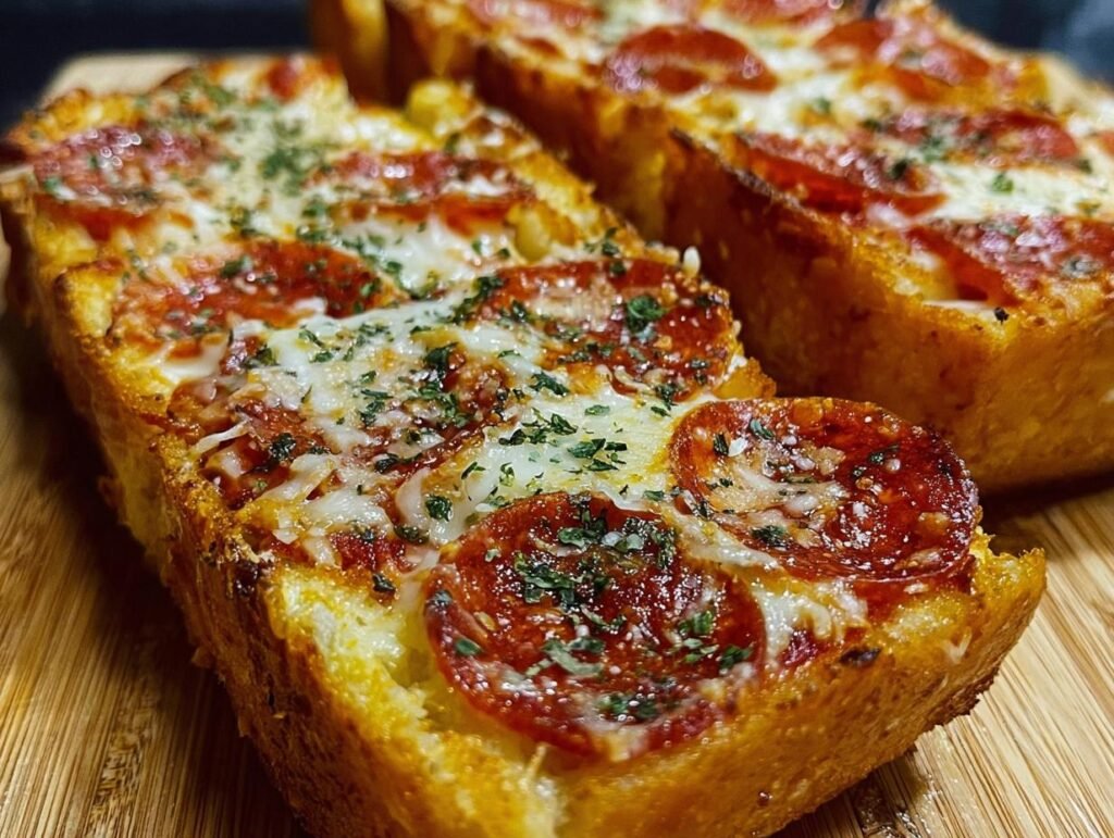 Pepperoni Garlic Bread