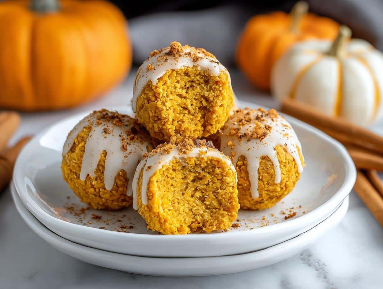 Melted Pumpkin Cheese Balls: Pure Fall Ecstasy! - Pumpkin Cheese Balls - additional detail