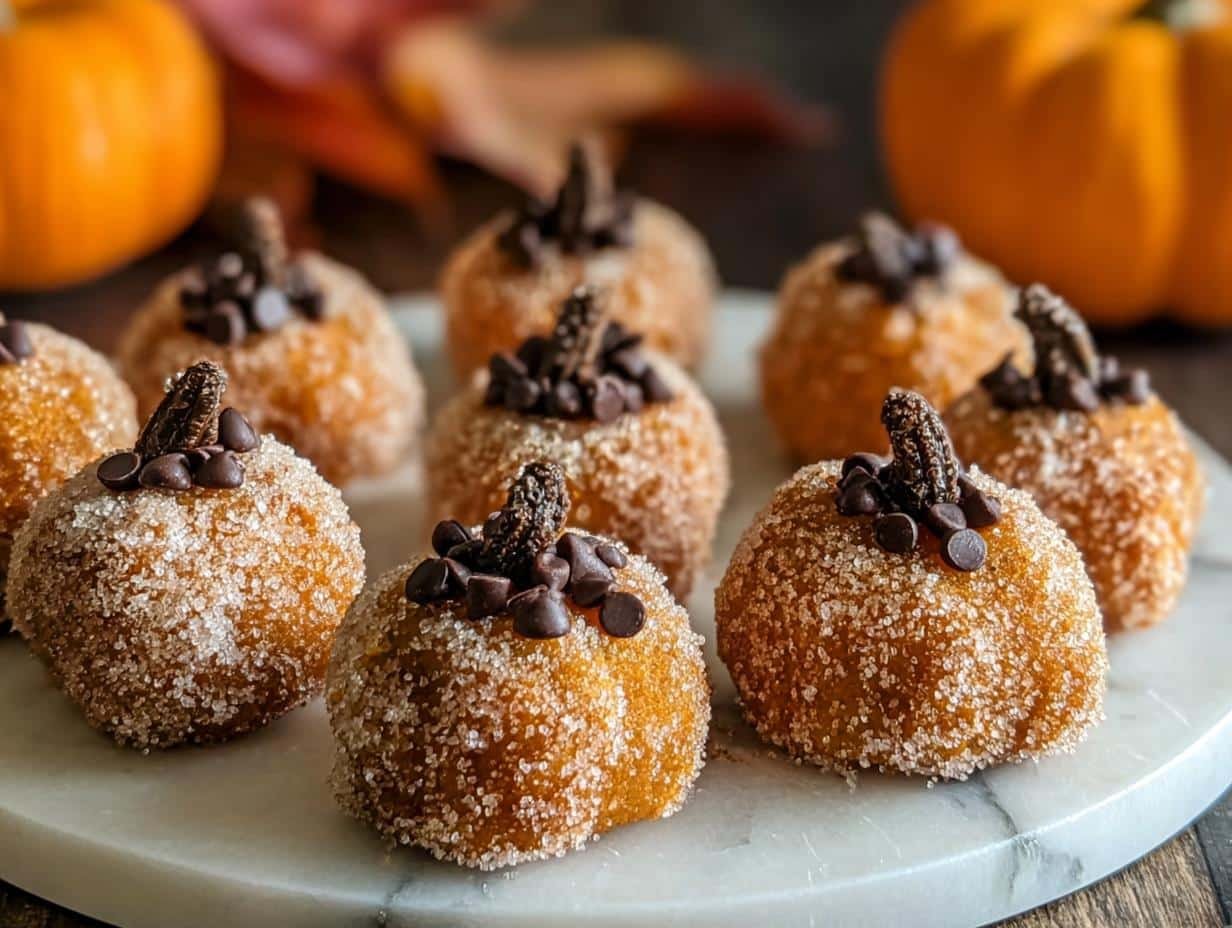 Joyful Pumpkin Cream Cheese Truffles - Pumpkin Cream Cheese Truffles - additional detail