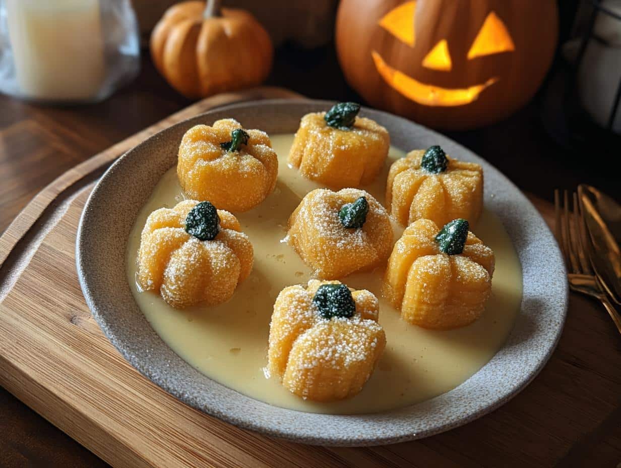 Easy Pumpkin Gnocchi: Delicious Fall Treat - Pumpkin Gnocchi - additional detail