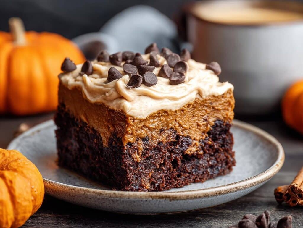 Pumpkin Spice Brownies