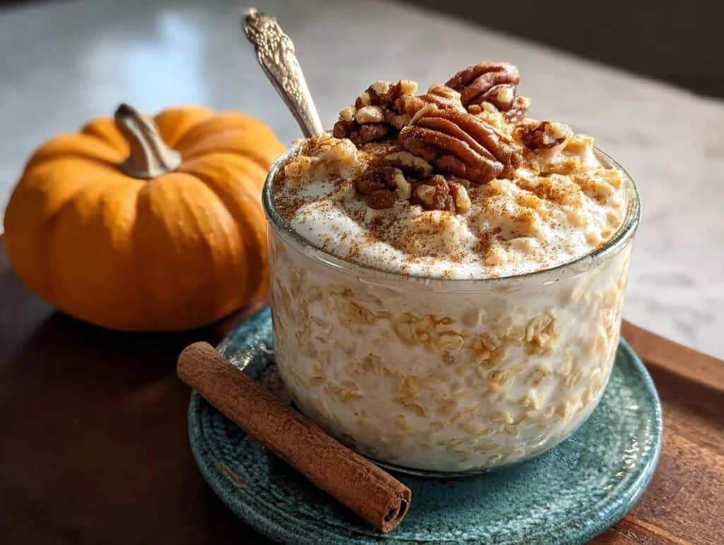 Pumpkin Spice Overnight Oats