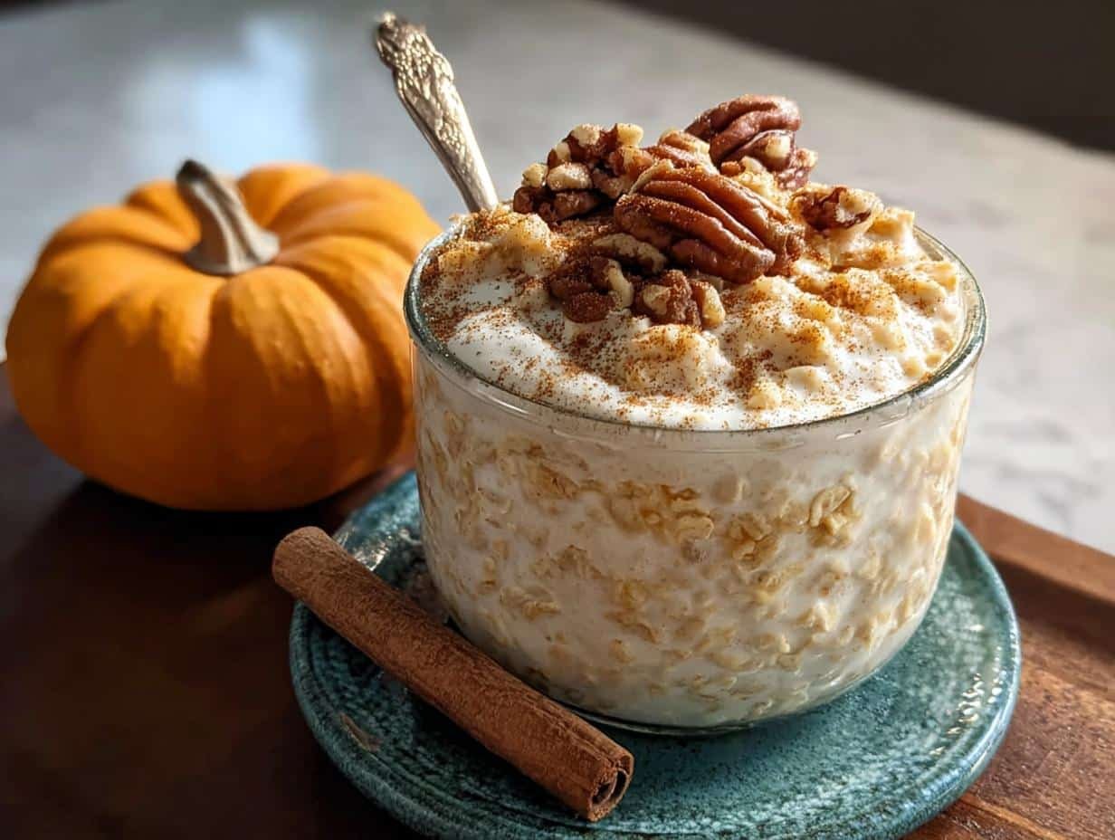 Pumpkin Spice Overnight Oats