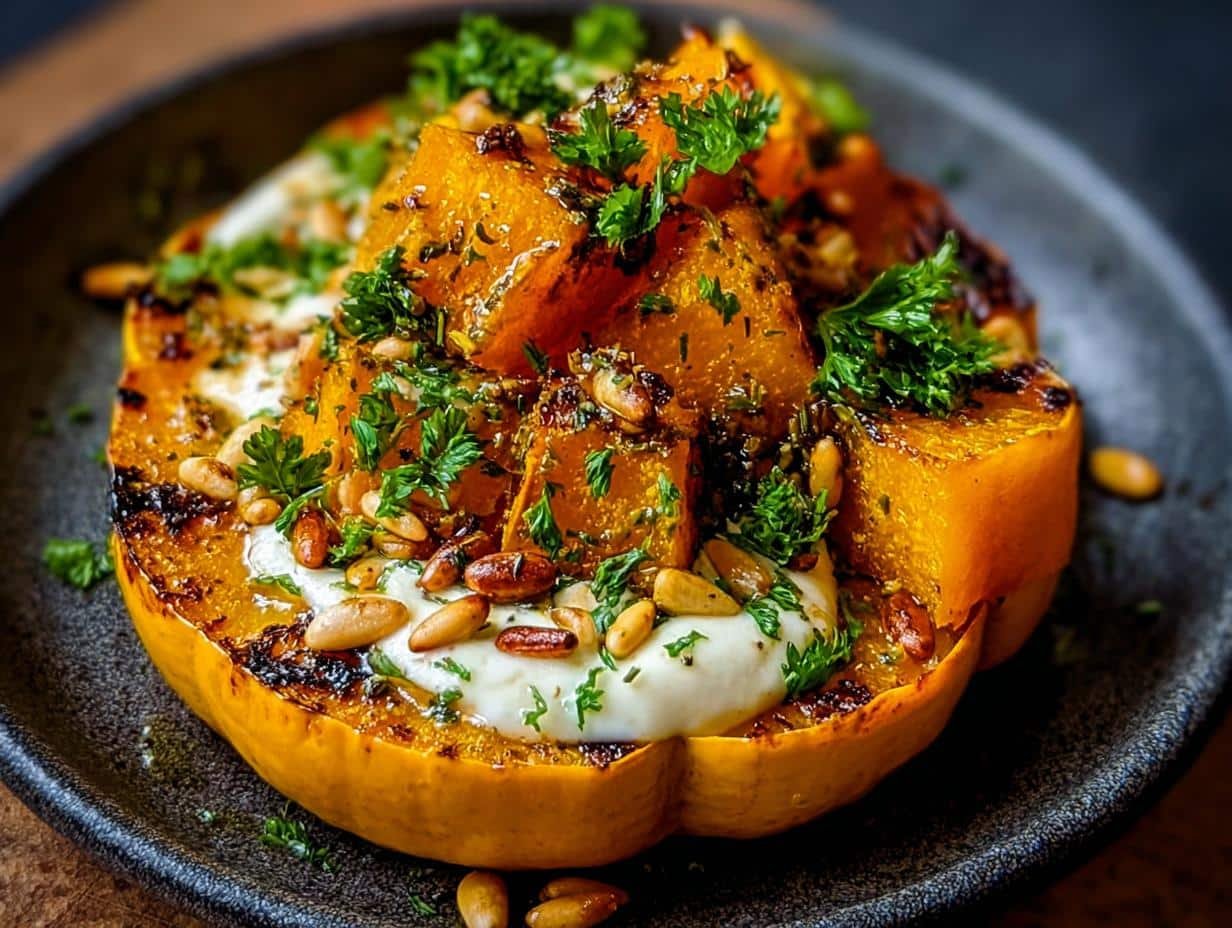 Roasted Pumpkin Lemon Yogurt