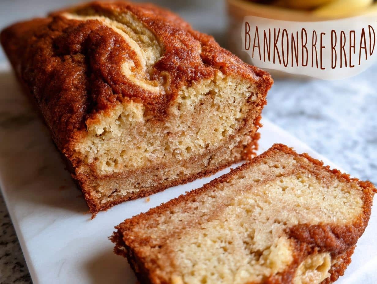 Snickerdoodle Banana Bread: 1 Moist Loaf - Snickerdoodle Banana Bread - additional detail