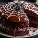 Spiderweb Chocolate Cake: Spooky, Moist Delight 4 Spiderweb Chocolate Cake