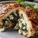 Spinach Feta Stuffed Chicken