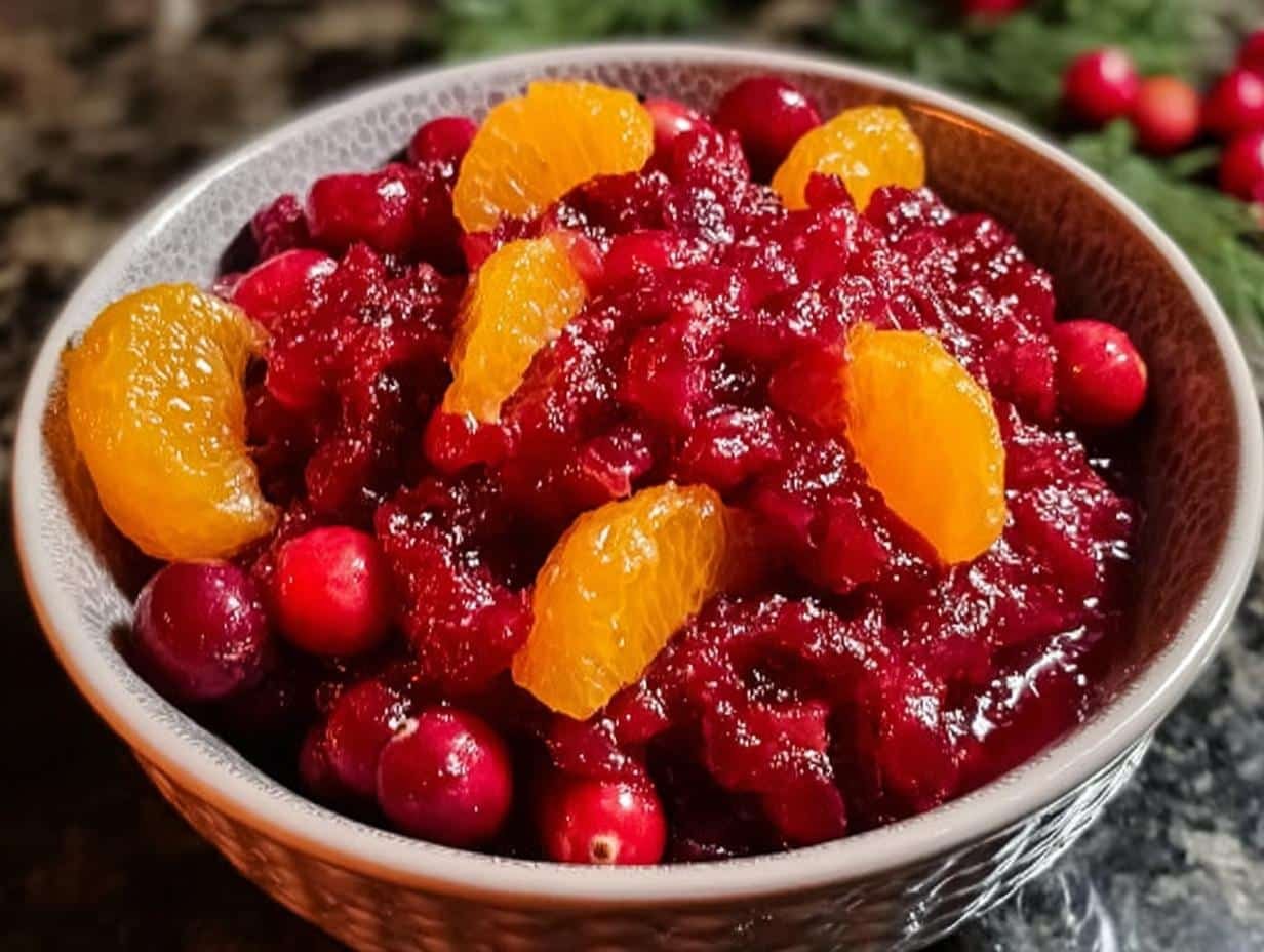 Vintage Fresh Cranberry Orange: Delightful 10-Min Relish - Vintage Fresh Cranberry Orange - additional detail