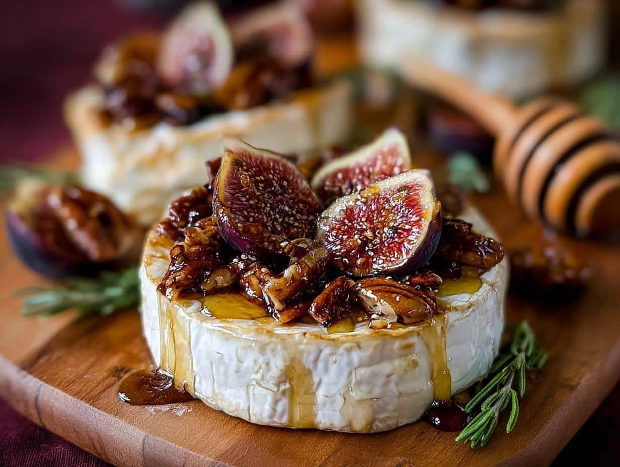 Warm Baked Brie Topped: Amazing 10-Min Appetizer - Warm Baked Brie Topped - main visual representation